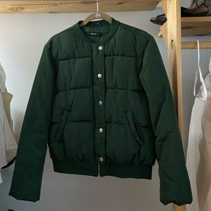 Kelly Green Forever 21 Jacket